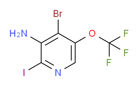 AM196290 | 1804587-23-2 | 3-Amino-4-bromo-2-iodo-5-(trifluoromethoxy)pyridine