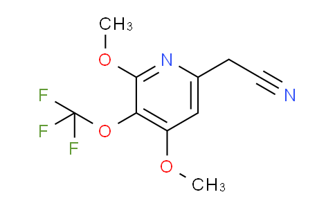AM196316 | 1803442-44-5 | 2,4-Dimethoxy-3-(trifluoromethoxy)pyridine-6-acetonitrile