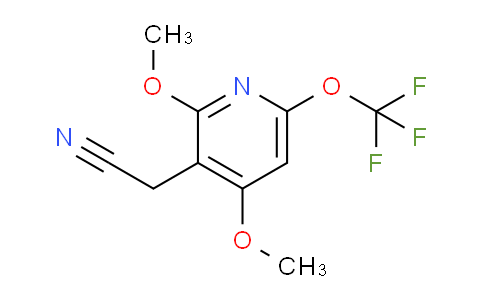 2,4-Dimethoxy-6-(trifluoromethoxy)pyridine-3-acetonitrile