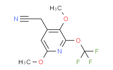 3,6-Dimethoxy-2-(trifluoromethoxy)pyridine-4-acetonitrile