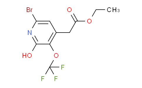 AM19635 | 1804630-49-6 | Ethyl 6-bromo-2-hydroxy-3-(trifluoromethoxy)pyridine-4-acetate