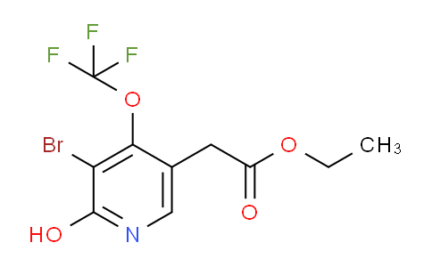AM19636 | 1803918-10-6 | Ethyl 3-bromo-2-hydroxy-4-(trifluoromethoxy)pyridine-5-acetate