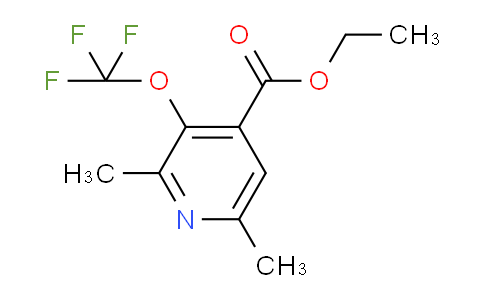 AM196369 | 1803638-63-2 | Ethyl 2,6-dimethyl-3-(trifluoromethoxy)pyridine-4-carboxylate