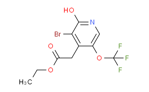 AM19638 | 1806232-04-1 | Ethyl 3-bromo-2-hydroxy-5-(trifluoromethoxy)pyridine-4-acetate