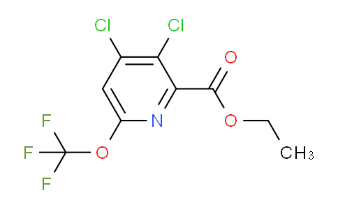 Ethyl 3,4-dichloro-6-(trifluoromethoxy)pyridine-2-carboxylate