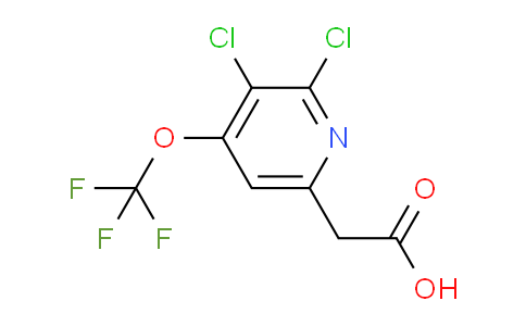 2,3-Dichloro-4-(trifluoromethoxy)pyridine-6-acetic acid
