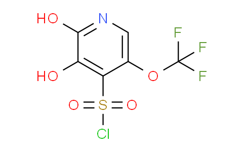 2,3-Dihydroxy-5-(trifluoromethoxy)pyridine-4-sulfonyl chloride