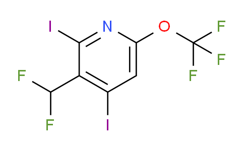 AM196404 | 1806092-99-8 | 2,4-Diiodo-3-(difluoromethyl)-6-(trifluoromethoxy)pyridine