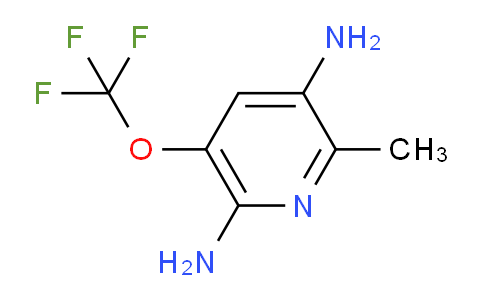 3,6-Diamino-2-methyl-5-(trifluoromethoxy)pyridine