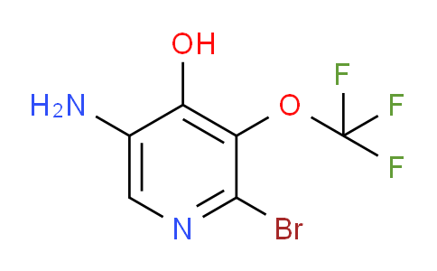 5-Amino-2-bromo-4-hydroxy-3-(trifluoromethoxy)pyridine