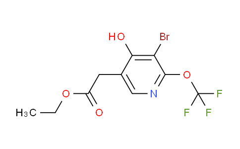 AM19642 | 1806110-06-4 | Ethyl 3-bromo-4-hydroxy-2-(trifluoromethoxy)pyridine-5-acetate
