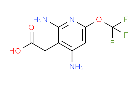 2,4-Diamino-6-(trifluoromethoxy)pyridine-3-acetic acid