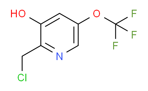 AM196456 | 1804469-52-0 | 2-(Chloromethyl)-3-hydroxy-5-(trifluoromethoxy)pyridine