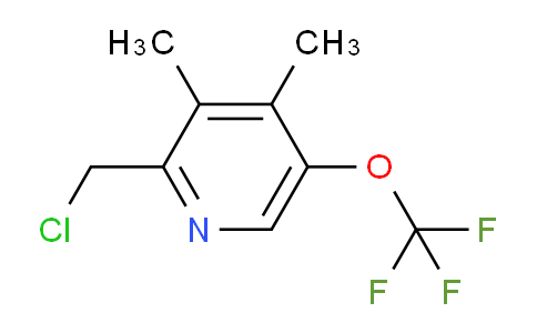 AM196472 | 1804600-41-6 | 2-(Chloromethyl)-3,4-dimethyl-5-(trifluoromethoxy)pyridine