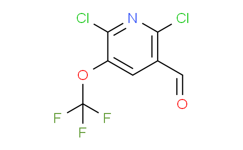 2,6-Dichloro-3-(trifluoromethoxy)pyridine-5-carboxaldehyde