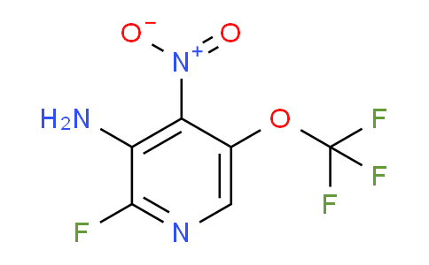3-Amino-2-fluoro-4-nitro-5-(trifluoromethoxy)pyridine