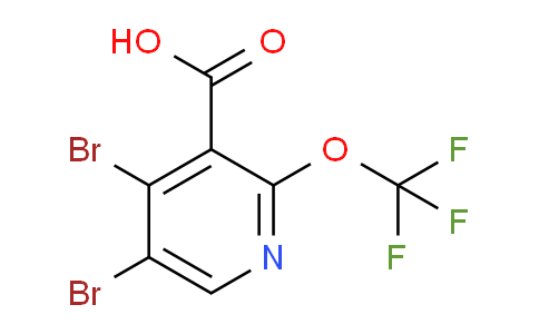 4,5-Dibromo-2-(trifluoromethoxy)pyridine-3-carboxylic acid