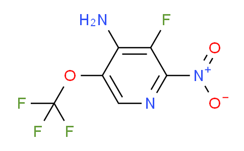 4-Amino-3-fluoro-2-nitro-5-(trifluoromethoxy)pyridine