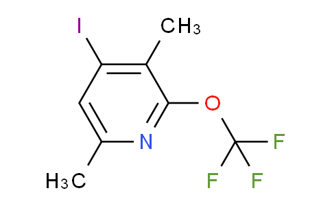 3,6-Dimethyl-4-iodo-2-(trifluoromethoxy)pyridine