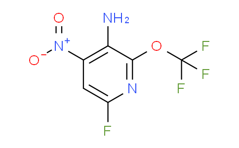 3-Amino-6-fluoro-4-nitro-2-(trifluoromethoxy)pyridine
