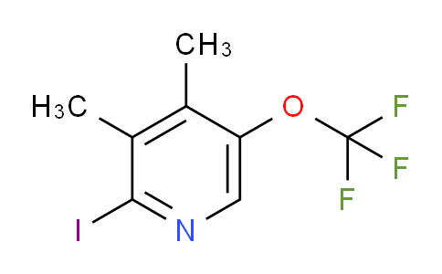 3,4-Dimethyl-2-iodo-5-(trifluoromethoxy)pyridine