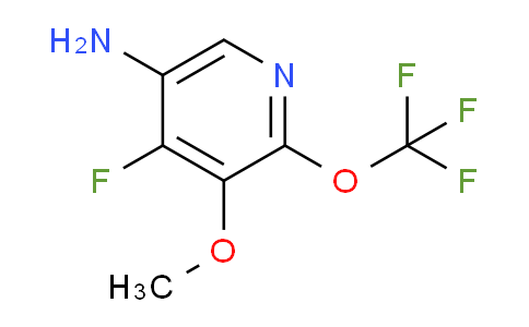 AM196502 | 1803977-43-6 | 5-Amino-4-fluoro-3-methoxy-2-(trifluoromethoxy)pyridine