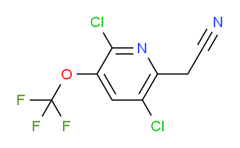 AM196515 | 1803465-83-9 | 2,5-Dichloro-3-(trifluoromethoxy)pyridine-6-acetonitrile