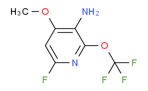 3-Amino-6-fluoro-4-methoxy-2-(trifluoromethoxy)pyridine