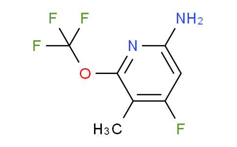 6-Amino-4-fluoro-3-methyl-2-(trifluoromethoxy)pyridine