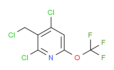 3-(Chloromethyl)-2,4-dichloro-6-(trifluoromethoxy)pyridine