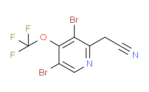 3,5-Dibromo-4-(trifluoromethoxy)pyridine-2-acetonitrile