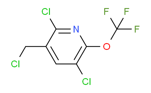 3-(Chloromethyl)-2,5-dichloro-6-(trifluoromethoxy)pyridine