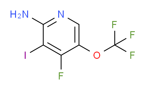 2-Amino-4-fluoro-3-iodo-5-(trifluoromethoxy)pyridine