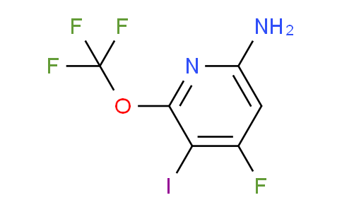 6-Amino-4-fluoro-3-iodo-2-(trifluoromethoxy)pyridine