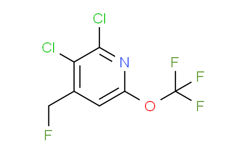 2,3-Dichloro-4-(fluoromethyl)-6-(trifluoromethoxy)pyridine