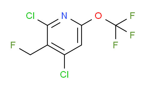 2,4-Dichloro-3-(fluoromethyl)-6-(trifluoromethoxy)pyridine