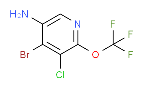 5-Amino-4-bromo-3-chloro-2-(trifluoromethoxy)pyridine