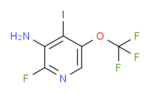 AM196553 | 1804526-68-8 | 3-Amino-2-fluoro-4-iodo-5-(trifluoromethoxy)pyridine