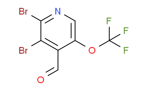 2,3-Dibromo-5-(trifluoromethoxy)pyridine-4-carboxaldehyde