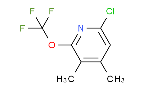 6-Chloro-3,4-dimethyl-2-(trifluoromethoxy)pyridine