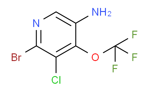 5-Amino-2-bromo-3-chloro-4-(trifluoromethoxy)pyridine