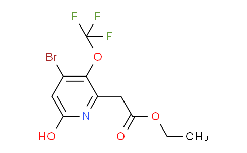 AM19657 | 1806110-29-1 | Ethyl 4-bromo-6-hydroxy-3-(trifluoromethoxy)pyridine-2-acetate