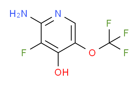 2-Amino-3-fluoro-4-hydroxy-5-(trifluoromethoxy)pyridine