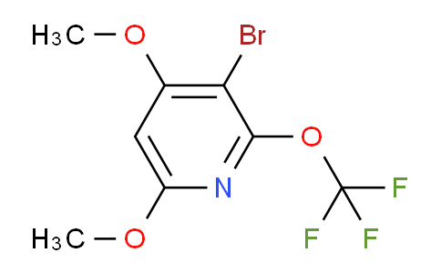 AM196584 | 1804571-92-3 | 3-Bromo-4,6-dimethoxy-2-(trifluoromethoxy)pyridine