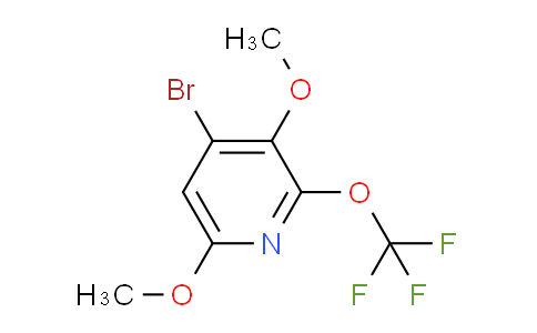 4-Bromo-3,6-dimethoxy-2-(trifluoromethoxy)pyridine