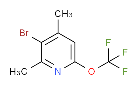 3-Bromo-2,4-dimethyl-6-(trifluoromethoxy)pyridine