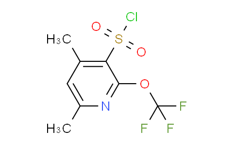 4,6-Dimethyl-2-(trifluoromethoxy)pyridine-3-sulfonyl chloride