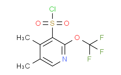 4,5-Dimethyl-2-(trifluoromethoxy)pyridine-3-sulfonyl chloride