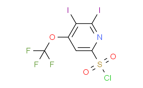 AM196613 | 1804598-16-0 | 2,3-Diiodo-4-(trifluoromethoxy)pyridine-6-sulfonyl chloride