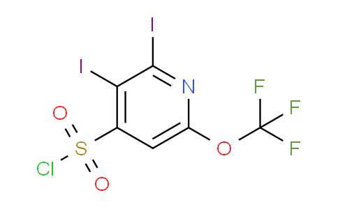 2,3-Diiodo-6-(trifluoromethoxy)pyridine-4-sulfonyl chloride